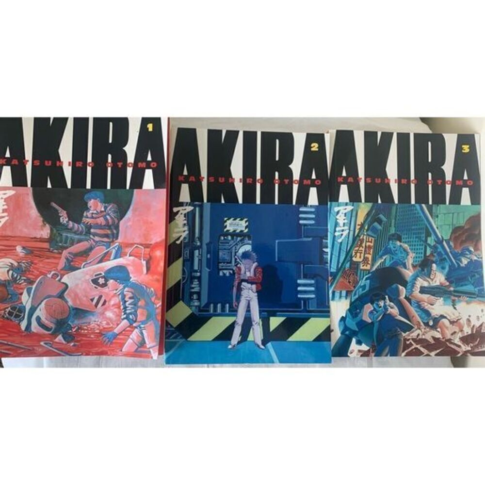 AKIRA Volumes 1-3🔥 Graphic Novels, Manga by Katsuhiro Otomo (First Ed., 2000) - Picture 1 of 7